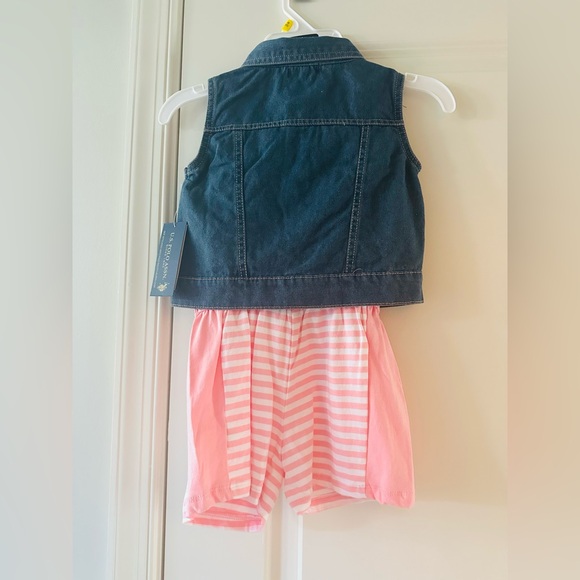 NWT US Polo Assn Two Piece outfit size 5T - Picture 5 of 5